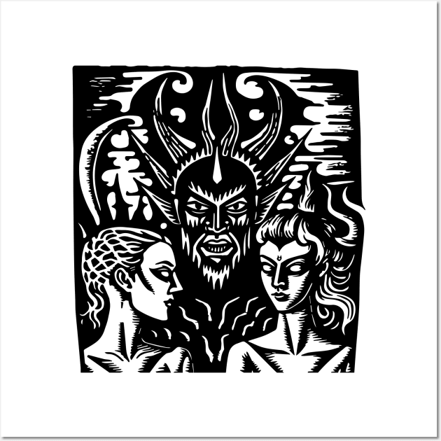 Medieval Daemon #4 Wall Art by n23tees